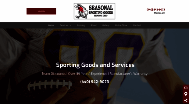 seasonalsportinggoods.net