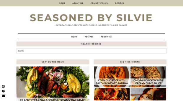 seasonedbysilvie.com