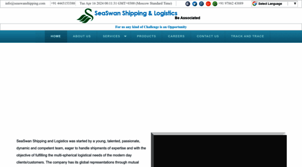 seaswanshipping.com