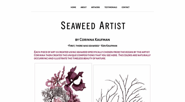 seaweedartist.com