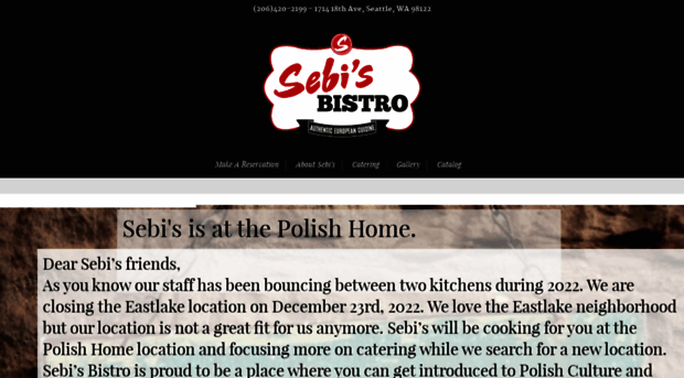 sebisbistro.com