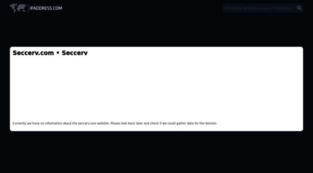 seccerv.com.ipaddress.com
