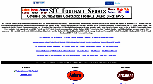 secfootball.itgo.com