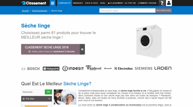 seche-linge.classement.com