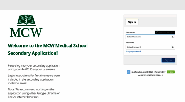 secondaryapplication.mcw.edu