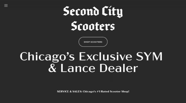 secondcityscooters.com