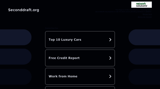 seconddraft.org