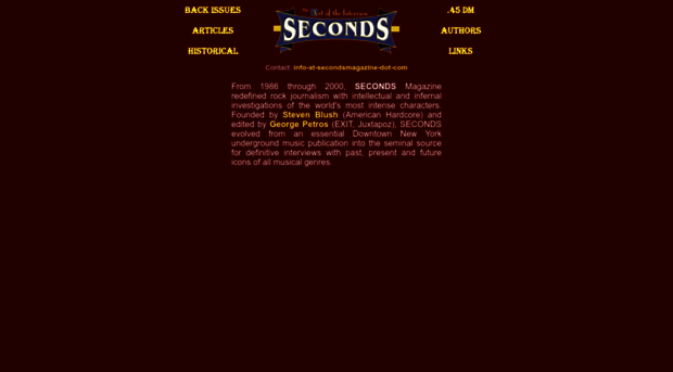 secondsmagazine.com