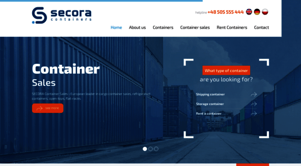 secoracontainers.com