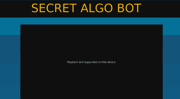 secretalgobot.co