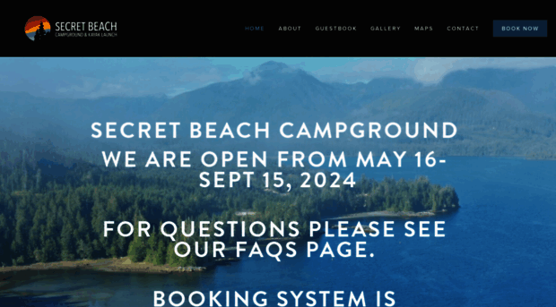 secretbeachcampground.com