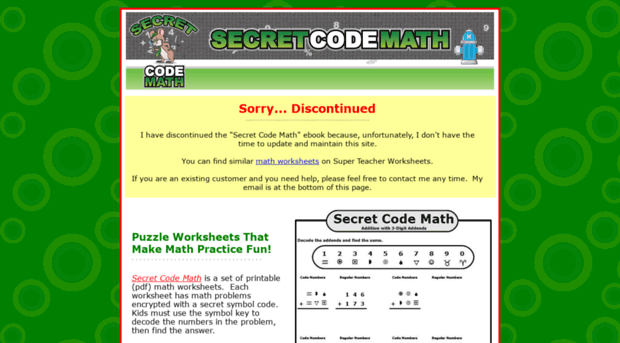 secretcodemath.com