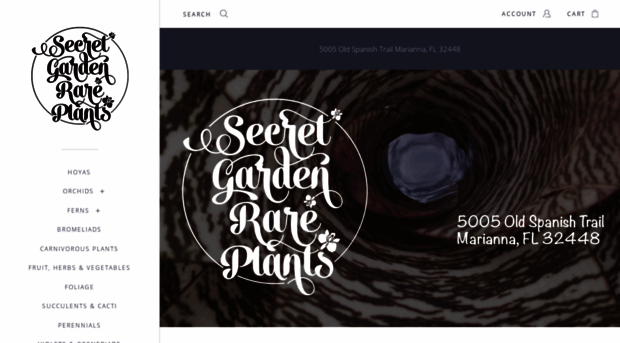 secretgardenrareplants.com