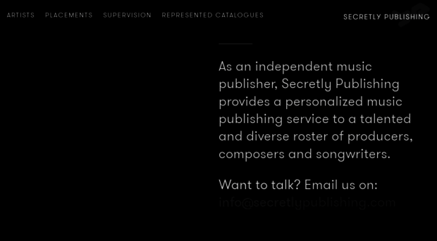 secretlypublishing.com