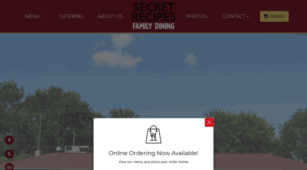 secretrecipesfamilydining.com