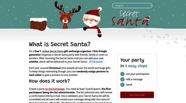 secretsantaorganizer.com