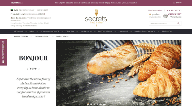 secretsfinefood.com