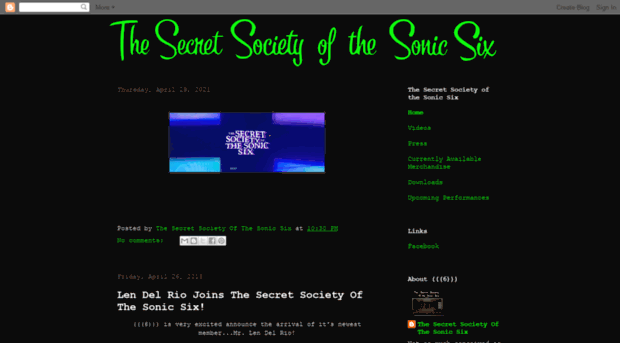 secretsocietyofthesonicsix.blogspot.com