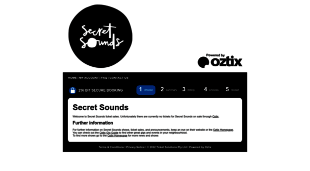 secretsounds.oztix.com.au