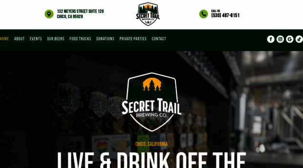 secrettrailbrewing.com