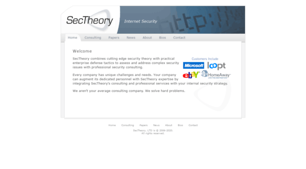 sectheory.com