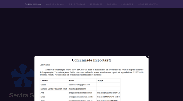 sectrasistemas.com.br