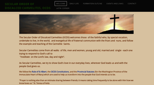 secularcarmelite.com