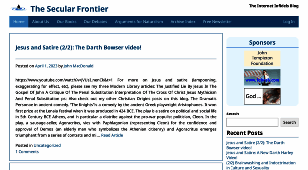 secularfrontier.infidels.org