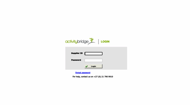 secure.activitybridge.com - ActivityBridge - Login - Secure Activity Bridge