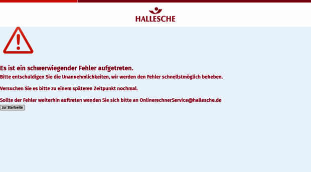 secure.hallesche.de