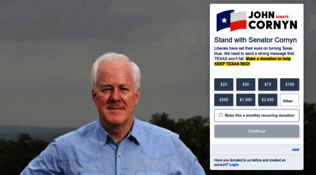 secure.johncornyn.com