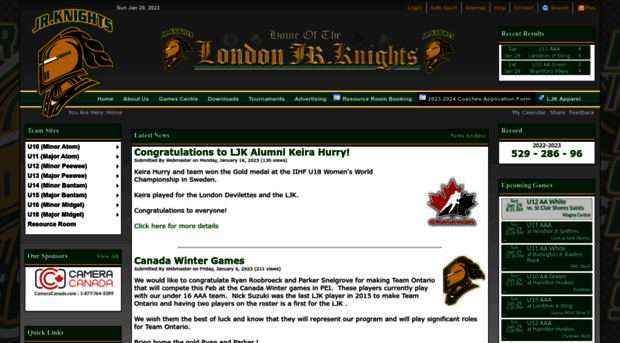 secure.londonjuniorknights.com