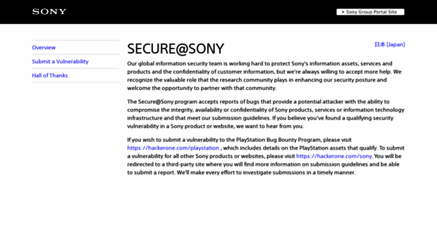 secure.sony.com