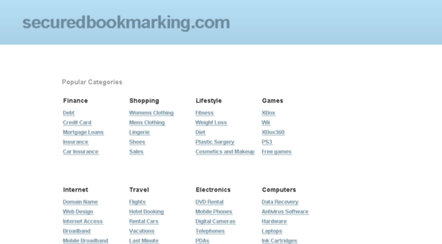 securedbookmarking.com