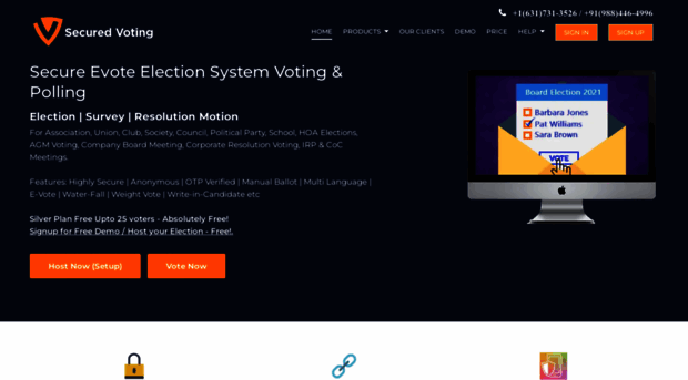 securedvoting.com