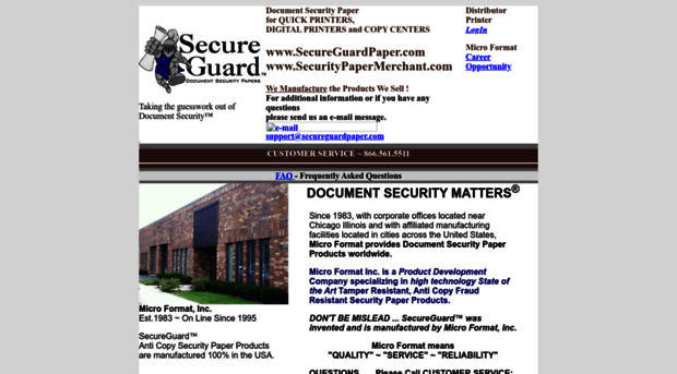 secureguardpaper.com