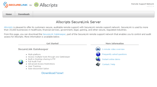 securelink.eclipsys.com