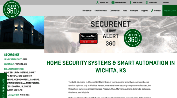 securenetalarms.com