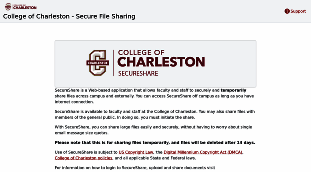 secureshare.cofc.edu