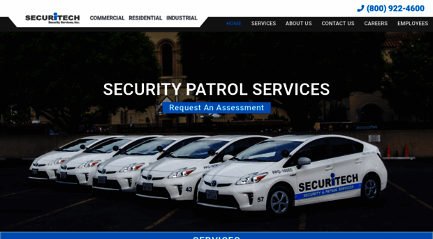 securitechguards.com