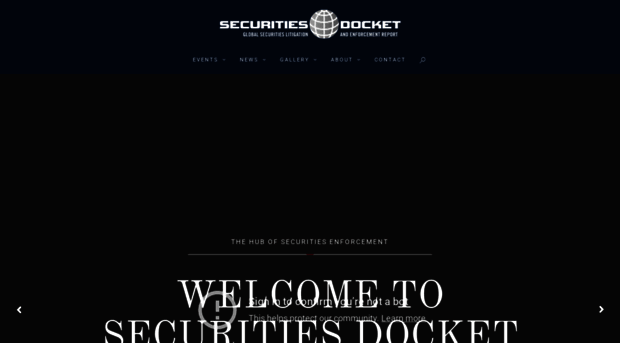 securitiesdocket.com