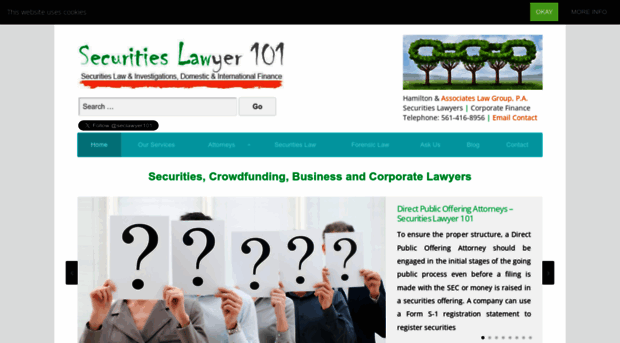 securitieslawyer101.com