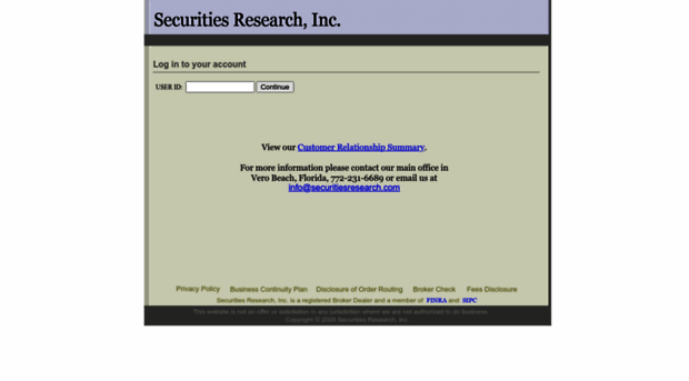 securitiesresearch.com