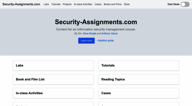 security-assignments.com