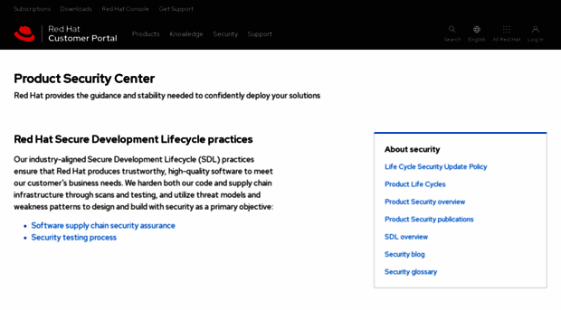security.access.redhat.com
