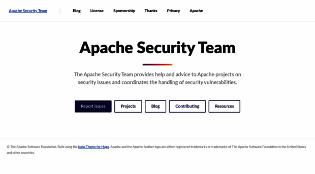 security.apache.org