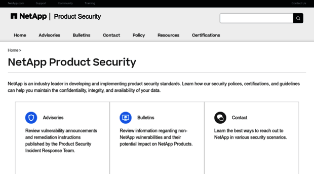 security.netapp.com