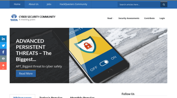 securitycommunity.tcs.com