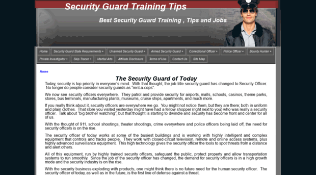 securityguardtrainingtips.com