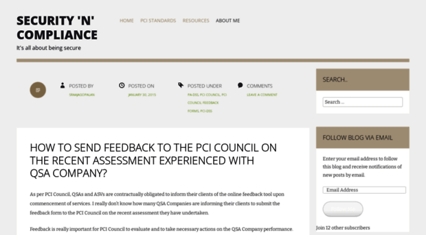 securityncompliance.wordpress.com